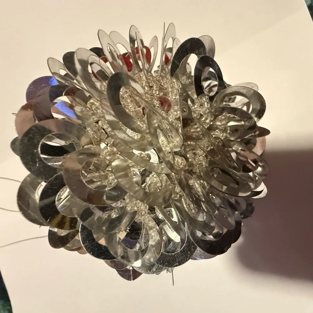 Zodax Silver Ornament Ball set of 4